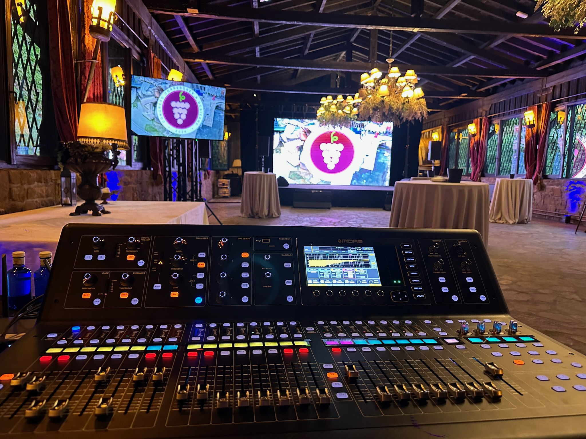 Evento corporativo GNP en Torre Loizaga - Sonido Norte