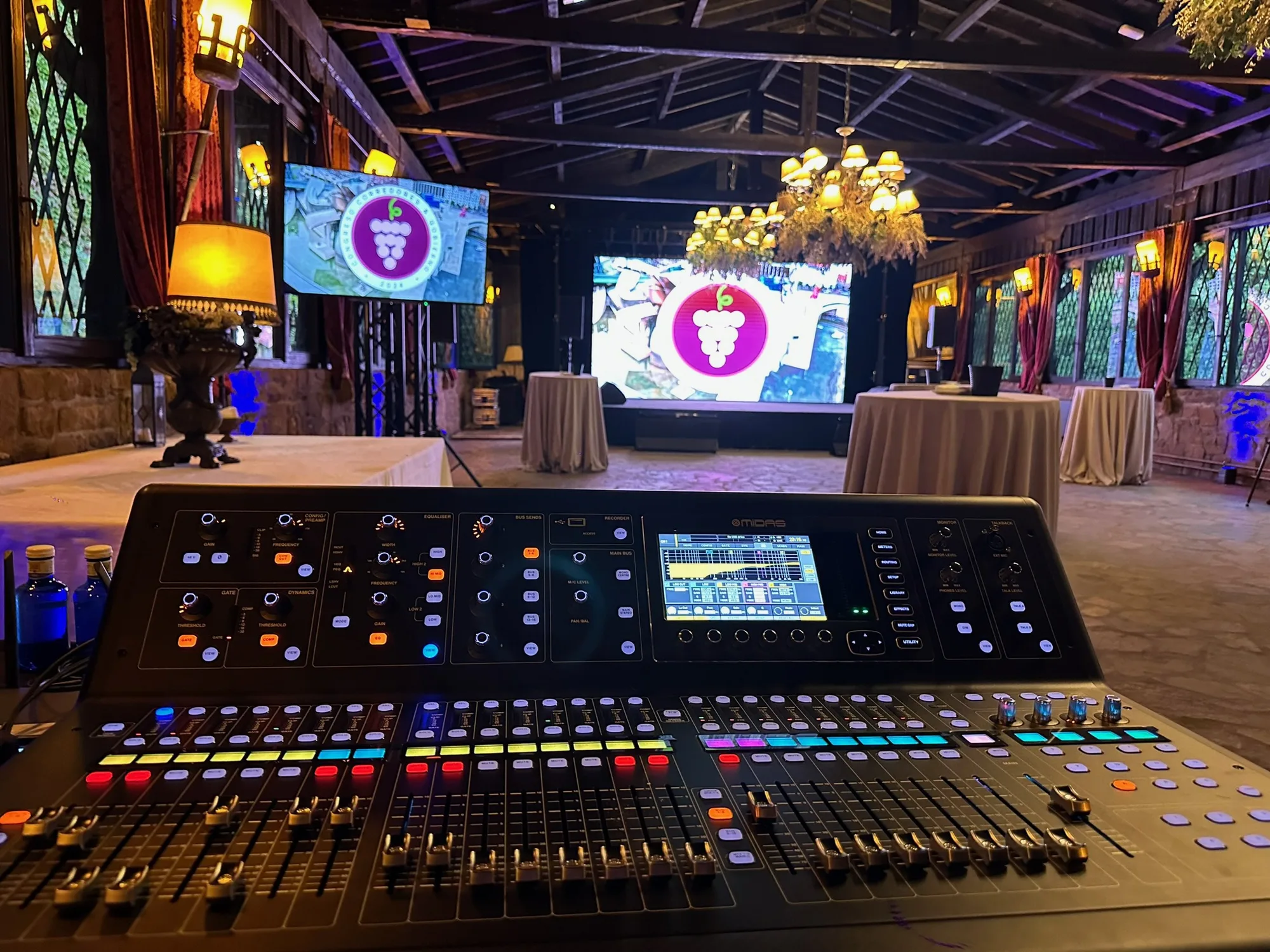 Evento corporativo GNP en Torre Loizaga - Sonido Norte