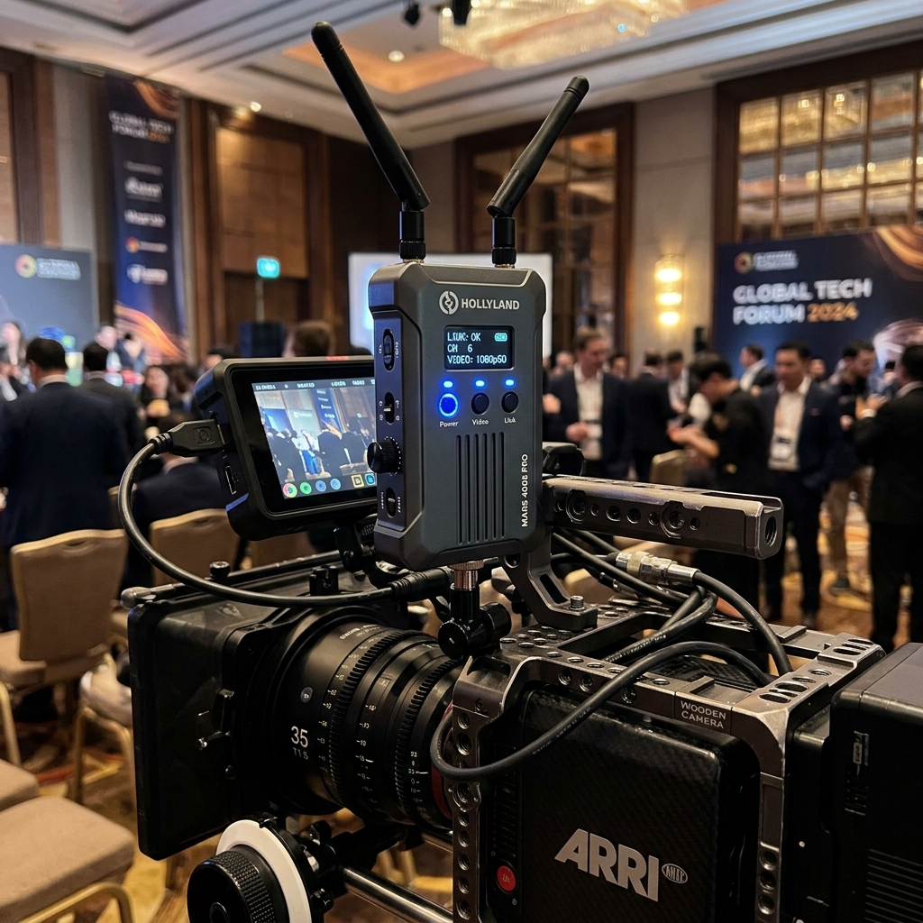 HDMI inalámbrico para eventos: cuándo usar un Hollyland Pyro S