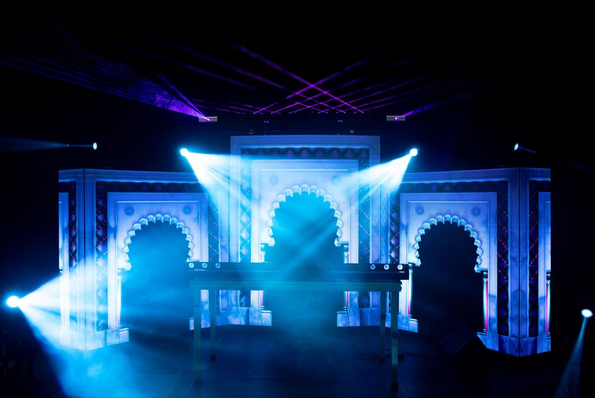 Montaje pantalla LED para bodas - Sonido Norte