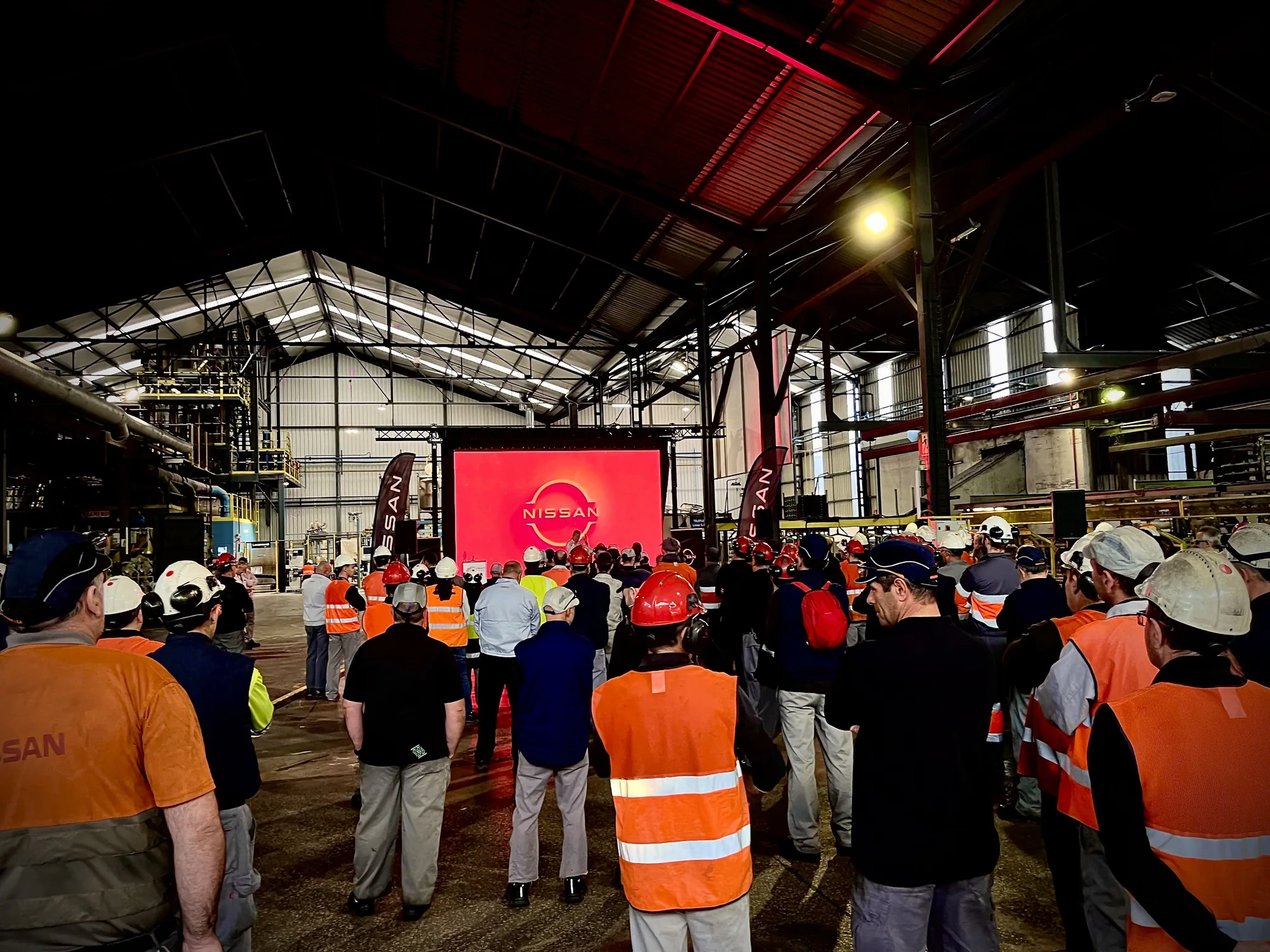 Evento corporativo Nissan - Producción técnica por Sonido Norte