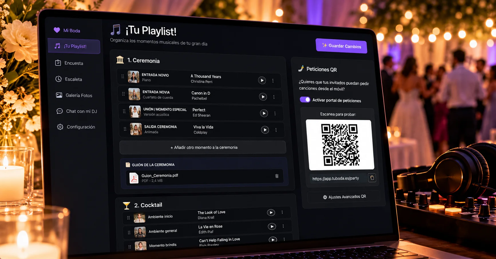 Tu playlist demo