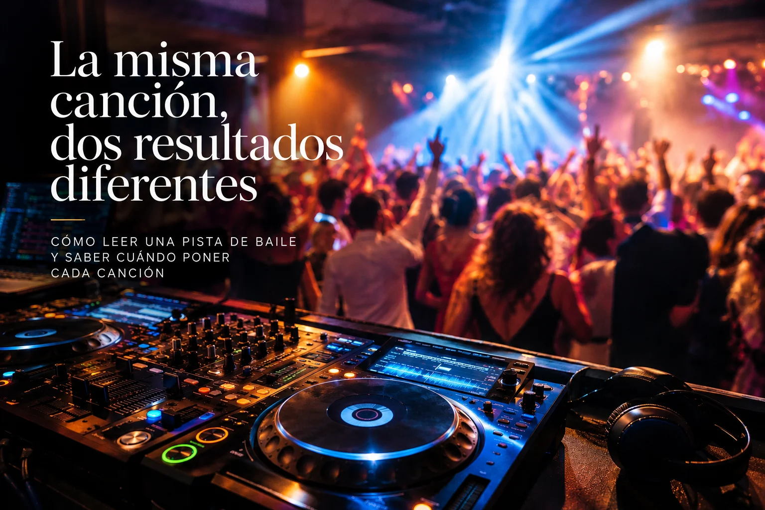 Cómo leer una pista de baile: por qué una canción funciona en un momento y fracasa en otro