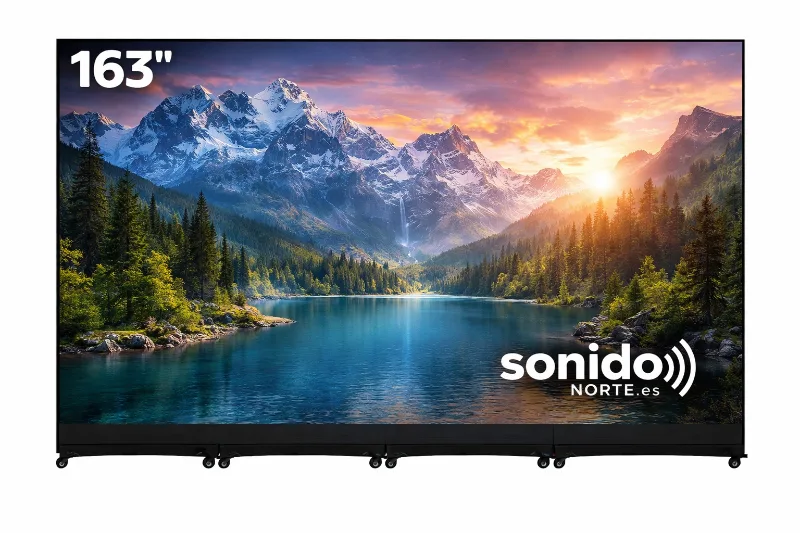 Pantalla LED Gigante Indoor 163″ formato 16:9