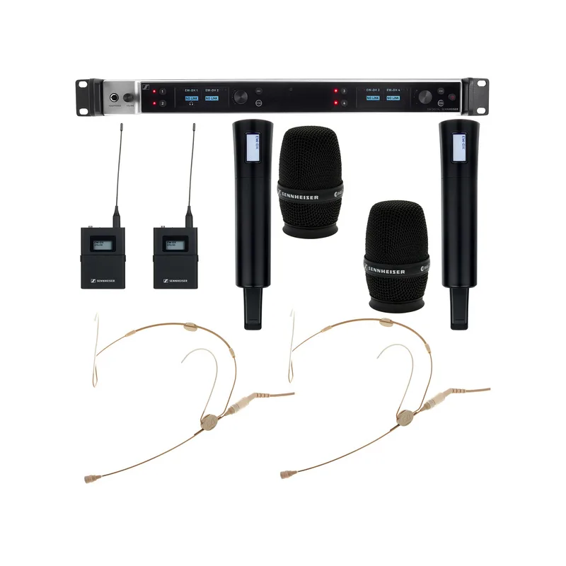 Sennheiser EW-DX 2x HSP2 2x 945 Q1-9 Set